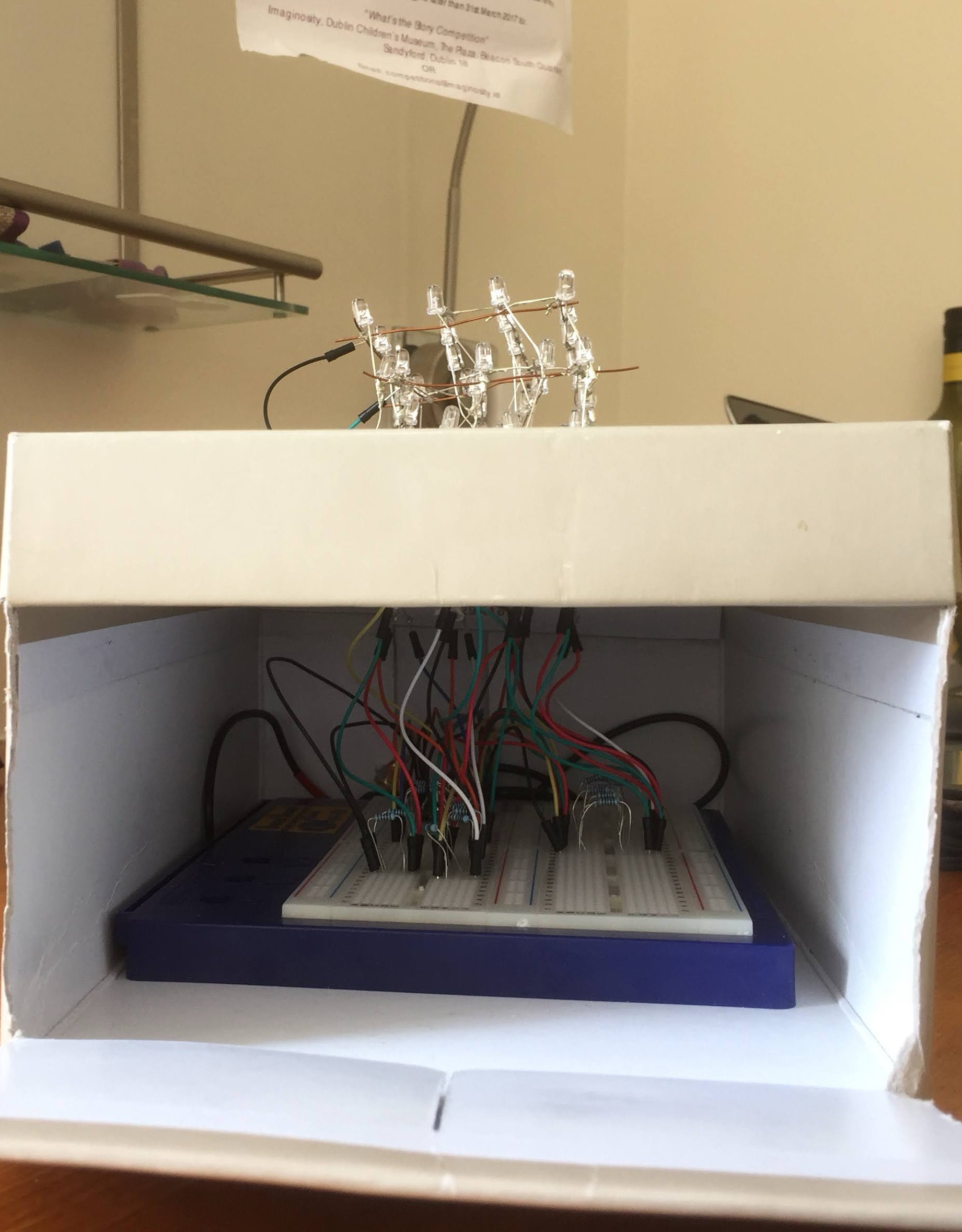 4x4x4 LED Cube